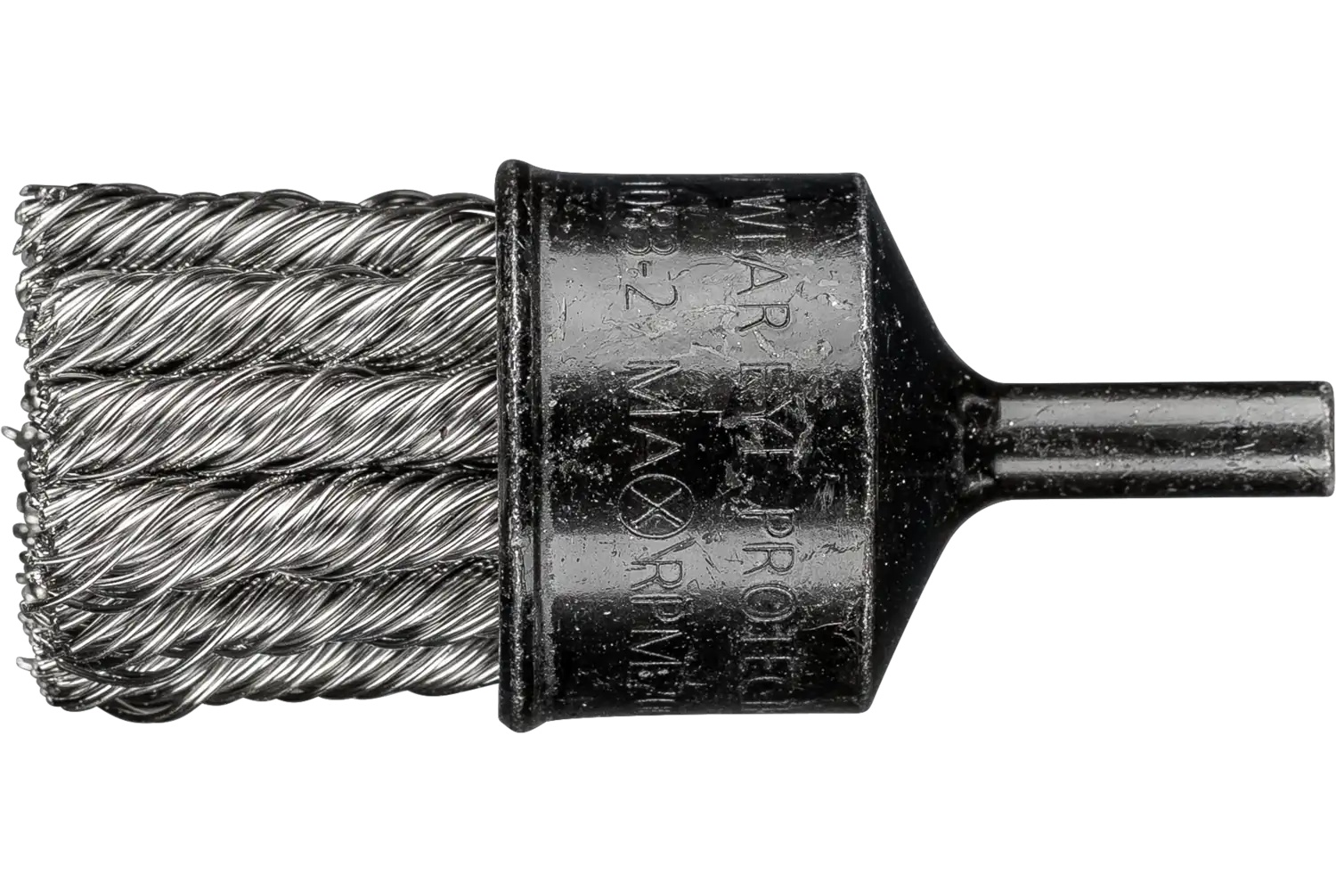 Picture of Pferd Knot Wire End Brush Psf 1" Dia. .020 Stainless Steel 1/4" Shank